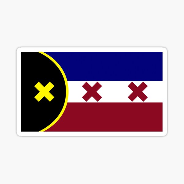 Lmanburg Flag Sticker
