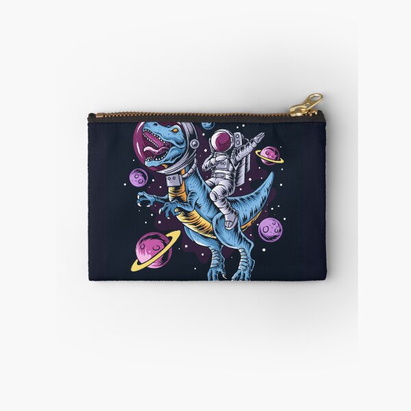Item preview, Astronaut Drives T-Rex Dinosaurs Outer Space Full Stars Planets Editable Layers Artwork designed and sold by Peekonet.