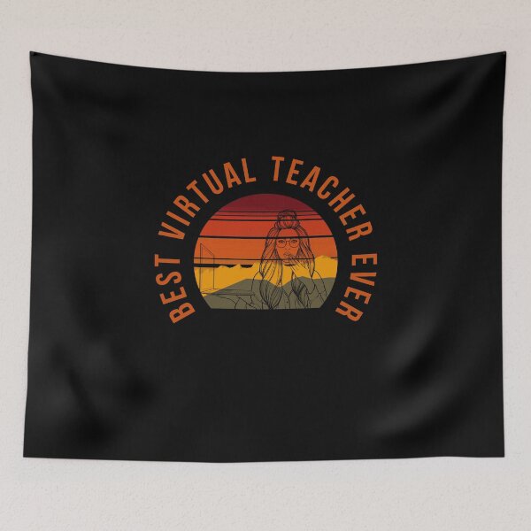 Item preview, Best Virtual Teacher Ever-A Truly Great Teacher is Hard to Find designed and sold by DiensDesign.