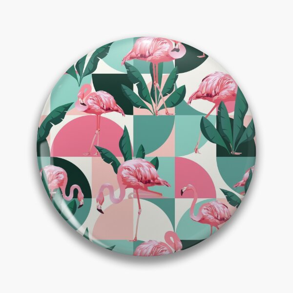 Item preview, Tropical Hawaii Miami Beach Flamingo  designed and sold by Cre8iveLady.