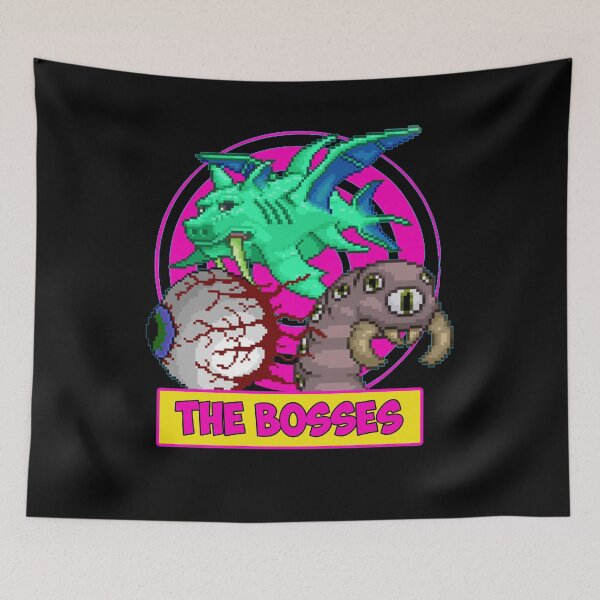 Item preview, Terraria Game - The Bosses designed and sold by RobertoDerek6.