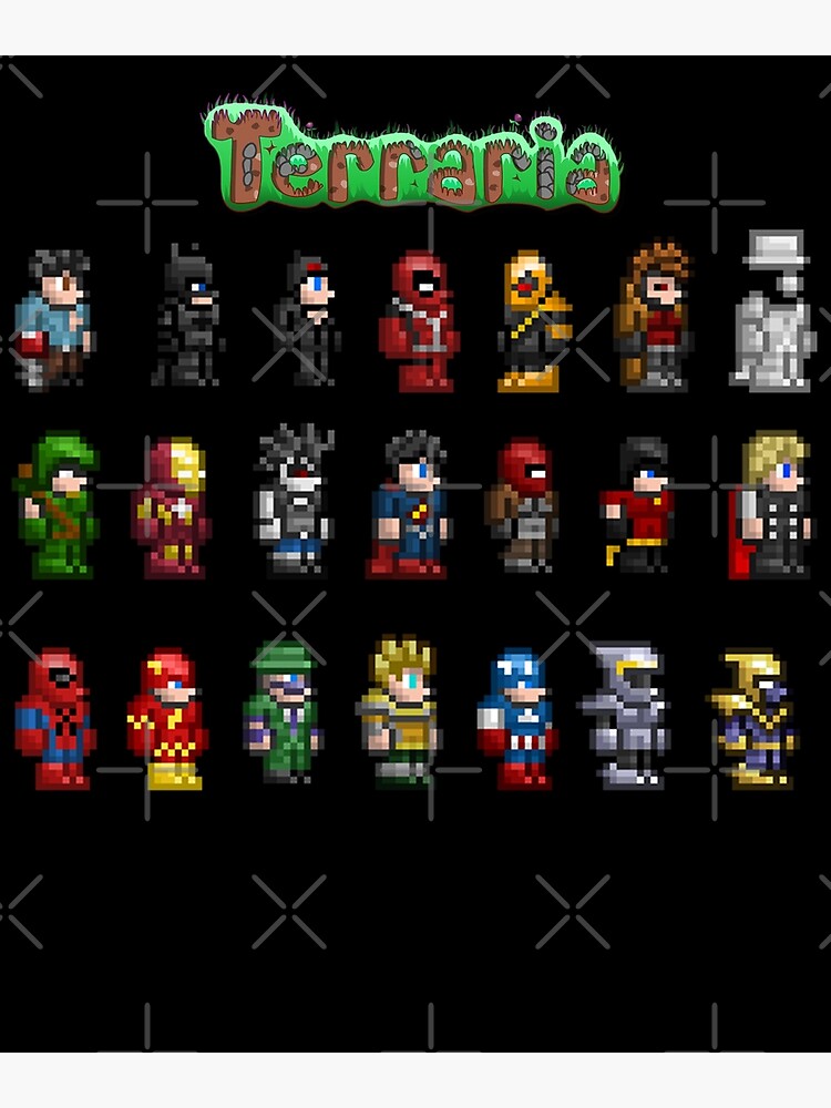 Every terraria boss stitched together by CreativeCaleb on DeviantArt