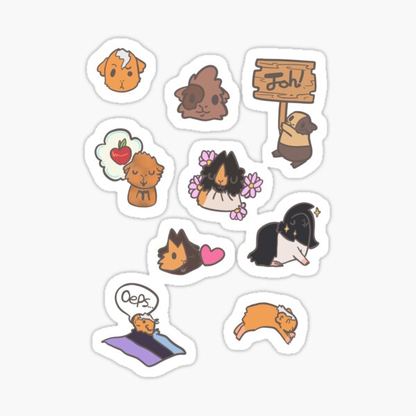 Furry potatoes Sticker