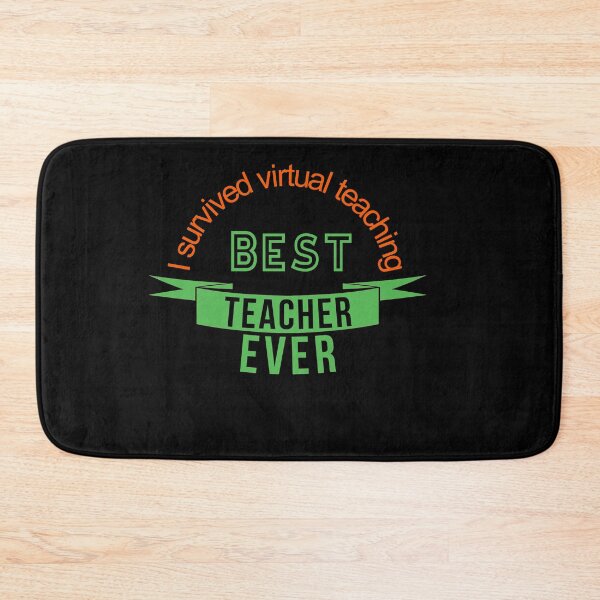 Item preview, I Survived Virtual Teaching Best Teacher Ever-Teacher Appreciation designed and sold by DiensDesign.
