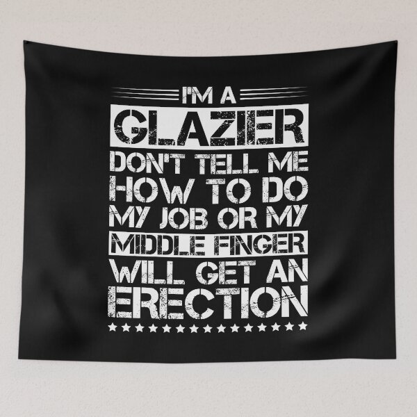 Item preview, Glazier Glass Cutter Glasser designed and sold by Krautshirts.