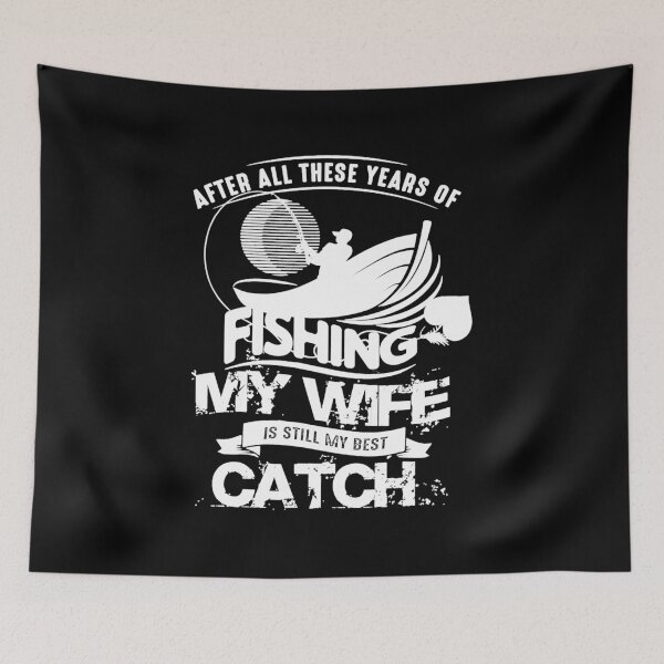 Item preview, Fishing wife, funny fisher gift designed and sold by BrennaEirlys.
