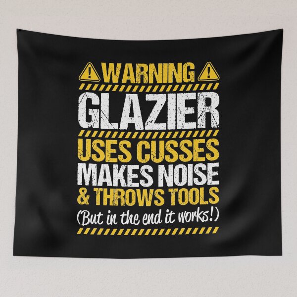 Item preview, Glazier Glass Cutter Glasser designed and sold by Krautshirts.