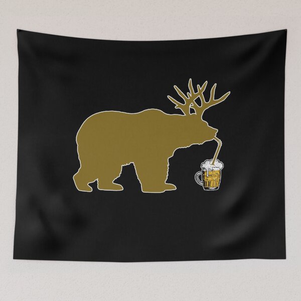 Item preview, Bear And Deer Equals Beer, Funny Party Gift designed and sold by FuntasticDez.