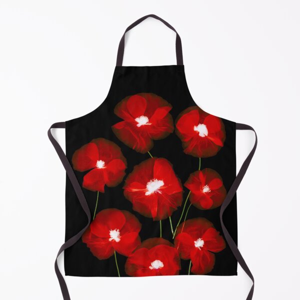 Item preview, Transparent Flowers on Black Background designed and sold by BilgePaksoylu.