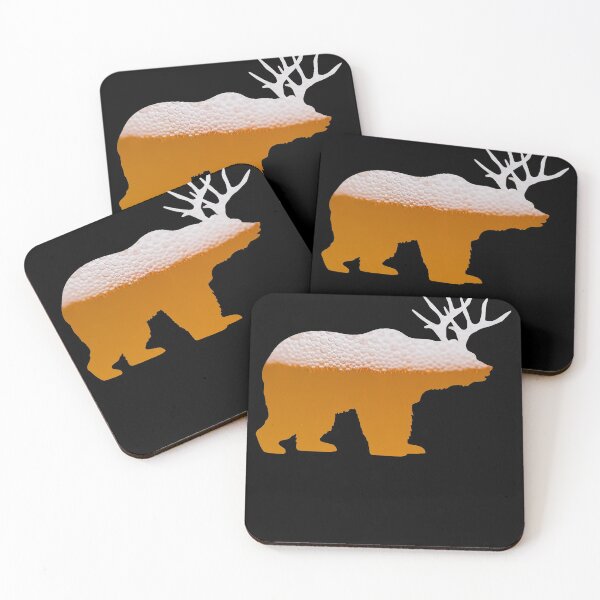 Item preview, Deer + Bear = Beer! Drinking Gift designed and sold by FuntasticDez.