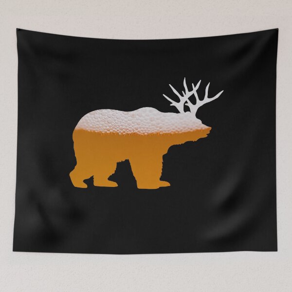 Item preview, Deer + Bear = Beer! Drinking Gift designed and sold by FuntasticDez.