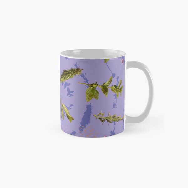 Item preview, Herbspiral garden pattern in purple designed and sold by Breurs.