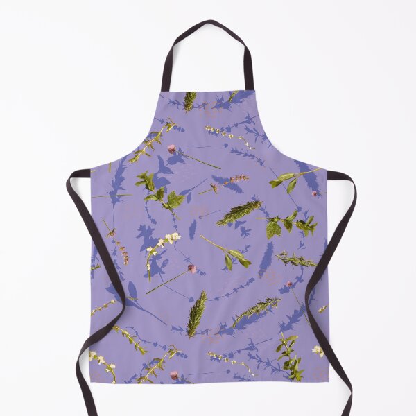 Item preview, Herbspiral garden pattern in purple designed and sold by Breurs.