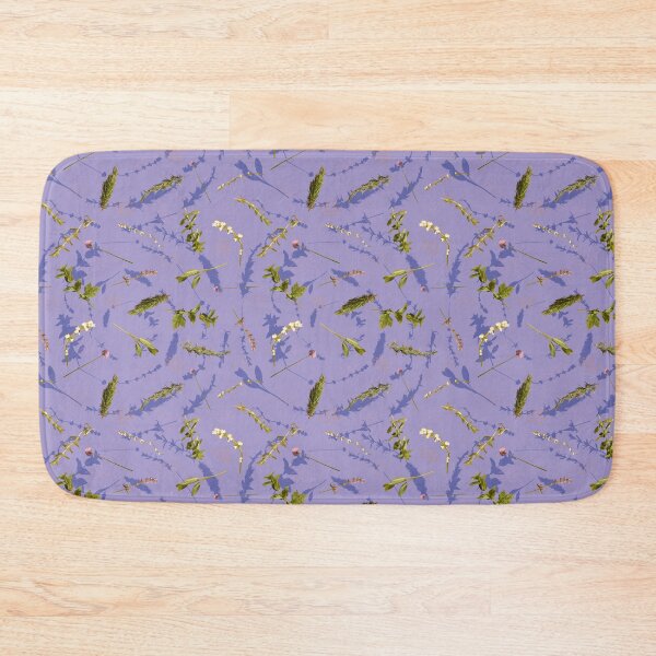 Item preview, Herbspiral garden pattern in purple designed and sold by Breurs.