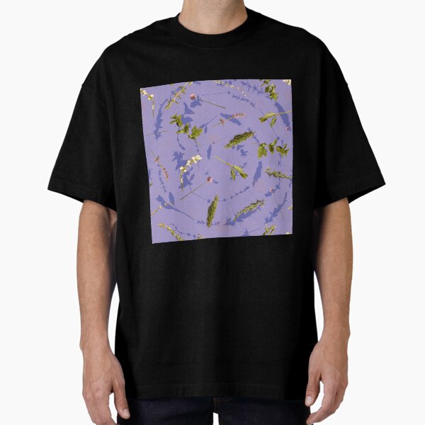 Item preview, Herbspiral garden pattern in purple designed and sold by Breurs.