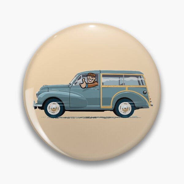 Item preview, Smoke Grey Morris Minor Traveller (left hand drive) designed and sold by Bigs66.