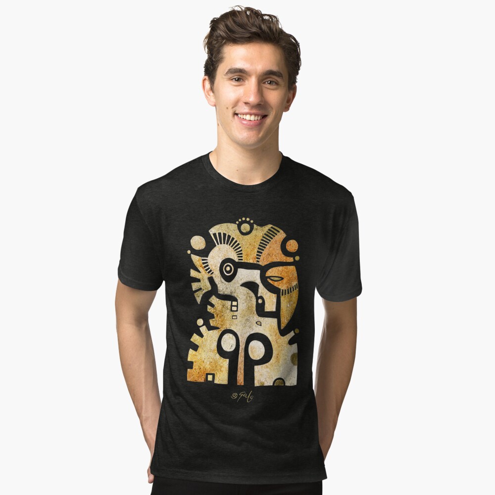 Item preview, Tri-blend T-Shirt designed and sold by artegala.