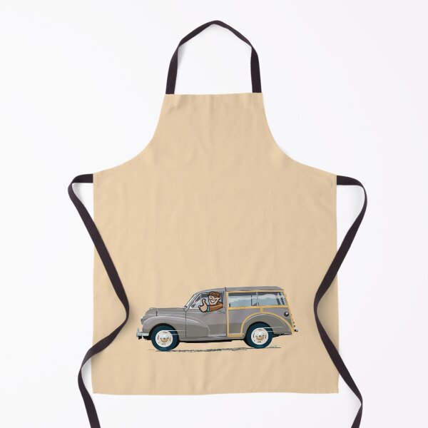 Item preview, Rose Taupe Morris Minor Traveller (left hand drive) designed and sold by Bigs66.