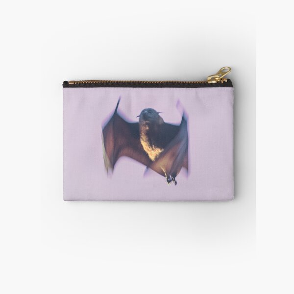 Item preview, Bat in flight wings in motion - Purple Bat Artwork designed and sold by mariagram17.