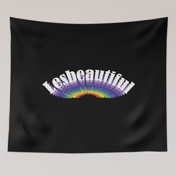 Item preview, Lesbautiful Funny Vegan LGBT Pride equality Rainbow Lesbian  designed and sold by Rzelemenz.