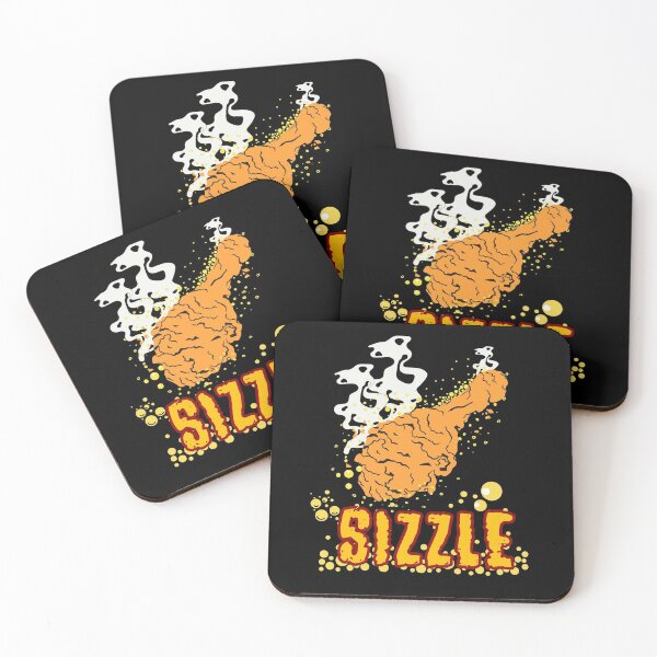 Item preview, Sizzle Hot Deep Fried Chicken designed and sold by SYNTASTIC.
