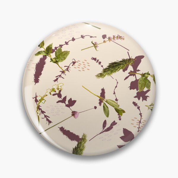 Item preview, Herbspiral garden pattern in off-white designed and sold by Breurs.