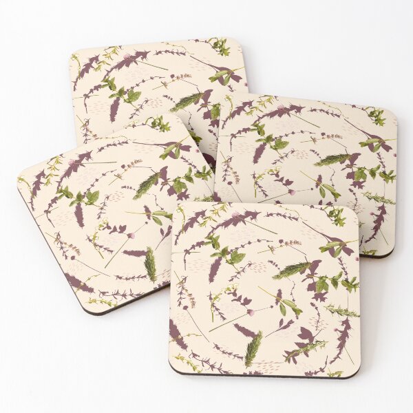 Item preview, Herbspiral garden pattern in off-white designed and sold by Breurs.