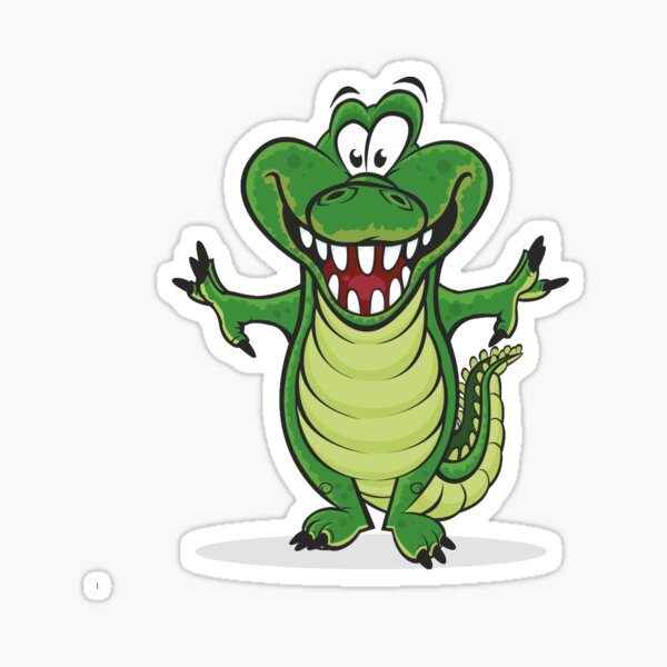 Australian Crocodile Stickers Redbubble