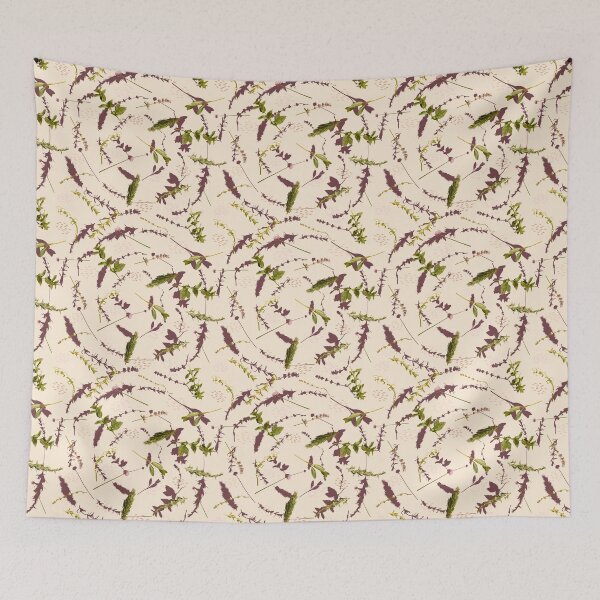 Item preview, Herbspiral garden pattern in off-white designed and sold by Breurs.
