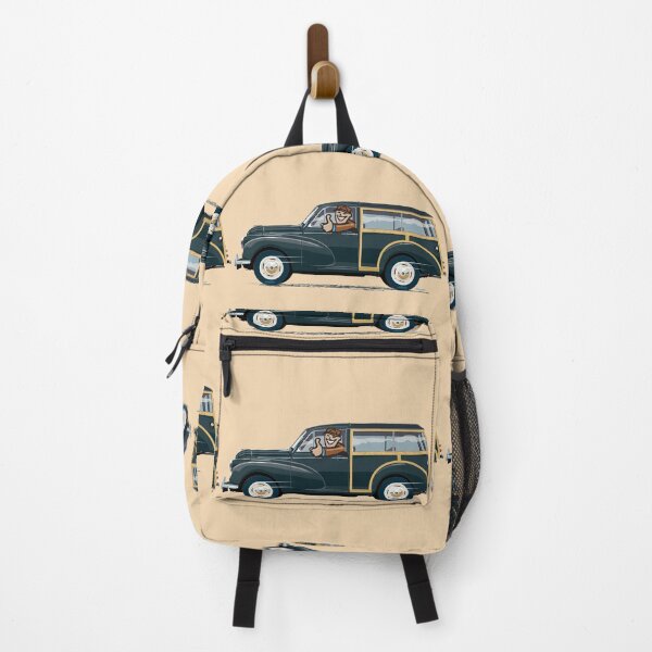 Item preview, Black Morris Minor Traveller (left hand drive) designed and sold by Bigs66.