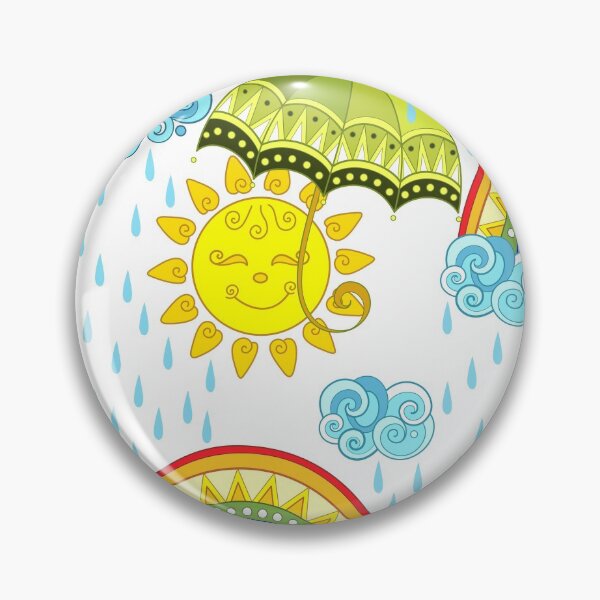 Item preview, Fairytale Weather Forecast Print designed and sold by lissantee.