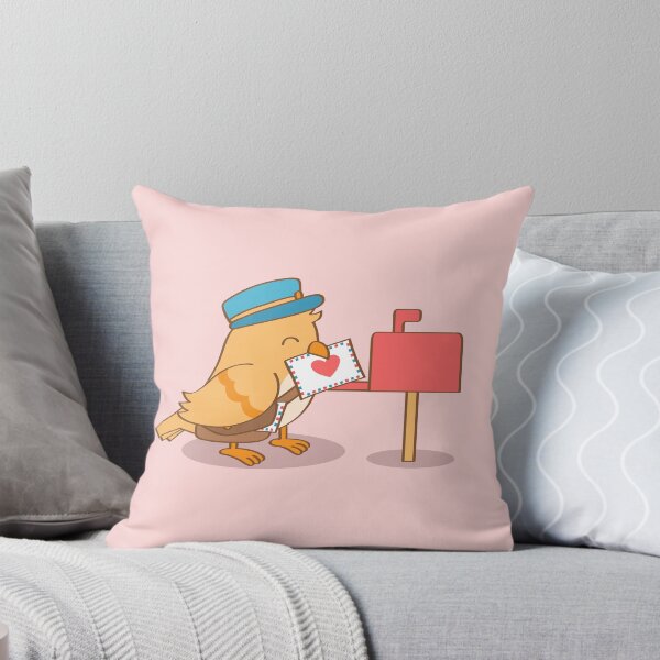 Item preview, Cute Birdy Postman Love Letter Delivery designed and sold by rustydoodle.