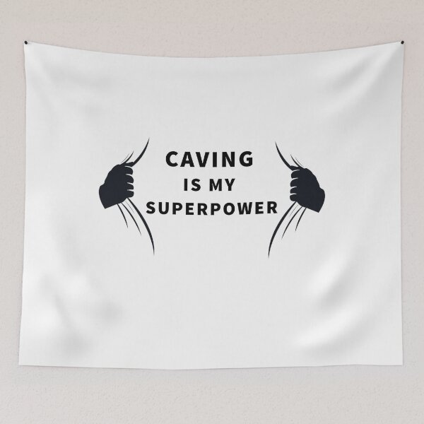 Item preview, Caving - Caving Is My Superpower designed and sold by BellaVille.