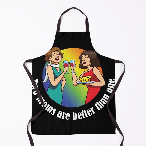 Item preview, Two Moms are better than one LGBT equality Rainbow Lesbian designed and sold by Rzelemenz.