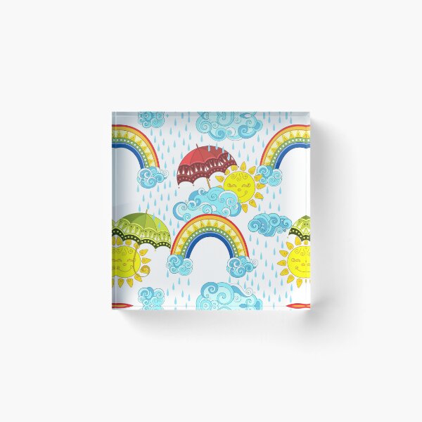 Item preview, Fairytale Weather Forecast Print designed and sold by lissantee.