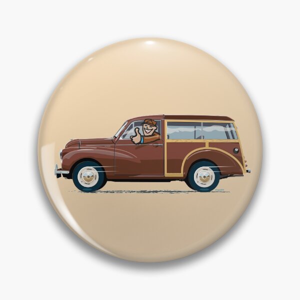 Item preview, Maroon Morris Minor Traveller (left hand drive) designed and sold by Bigs66.