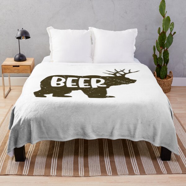 Item preview, Bear And Deer Is Beer, Funny Drinking Gift designed and sold by FuntasticDez.