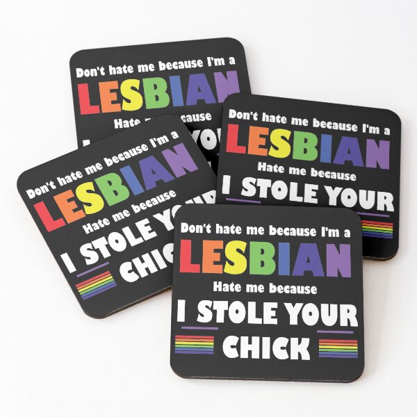 Item preview, Dont hate my because Iam Lesbian LGBT Pride Rainbow Lesbian  designed and sold by Rzelemenz.