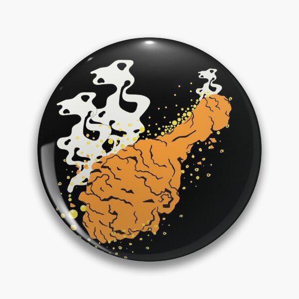 Item preview, Smoking Hot Deep Fried Chicken Leg Piece designed and sold by SYNTASTIC.