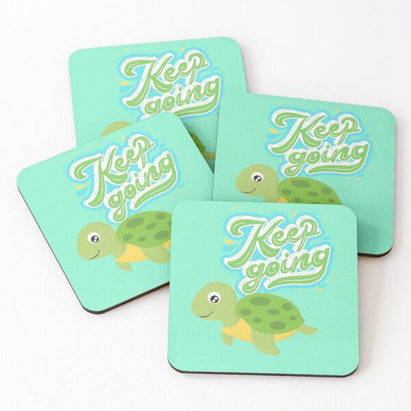 Item preview, Keep Going - Cute Turtle designed and sold by UzStore.