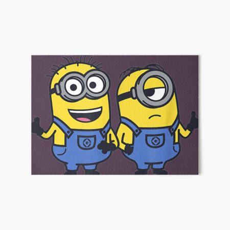 Wandbilder Minions Redbubble