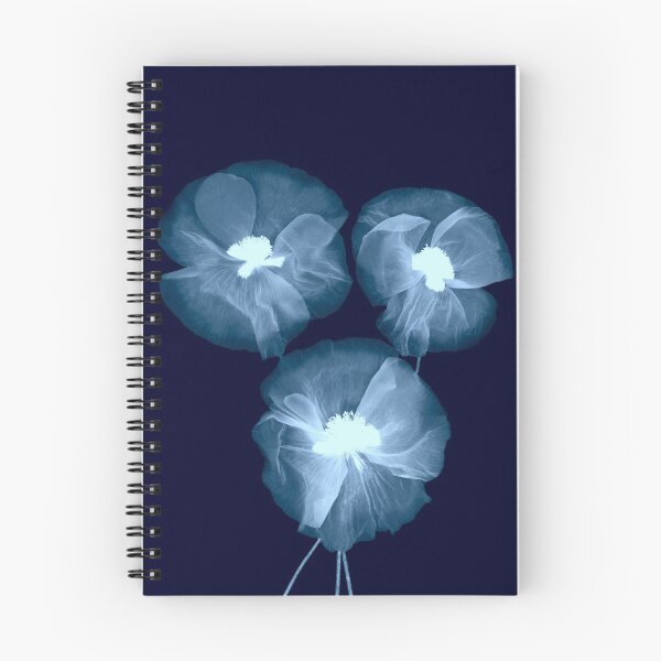 Item preview, Transparent Blue White Flowers designed and sold by BilgePaksoylu.