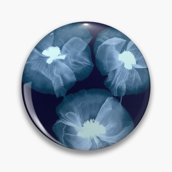 Item preview, Transparent Blue White Flowers designed and sold by BilgePaksoylu.