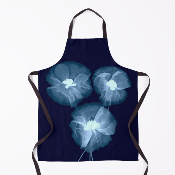 Item preview, Transparent Blue White Flowers designed and sold by BilgePaksoylu.
