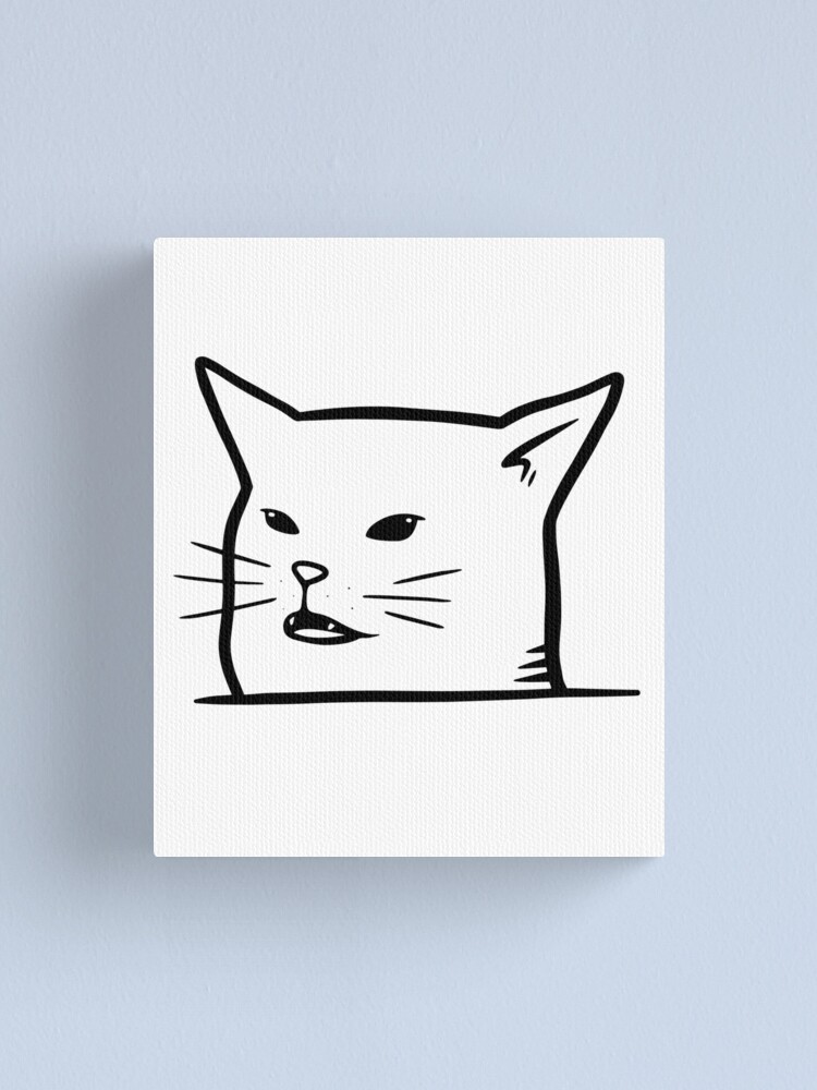 "Best Seller Cat Meme, Funny Cat Meme" Canvas Print by