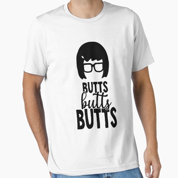 Bob's Burgers Tina Butts Rainbow Extruded T-Shirt