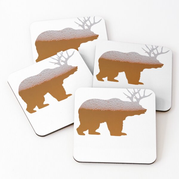 Item preview, Deer + Bear = Beer! Drinking Gift designed and sold by FuntasticDez.