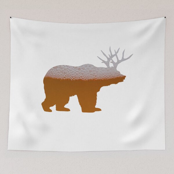 Item preview, Deer + Bear = Beer! Drinking Gift designed and sold by FuntasticDez.