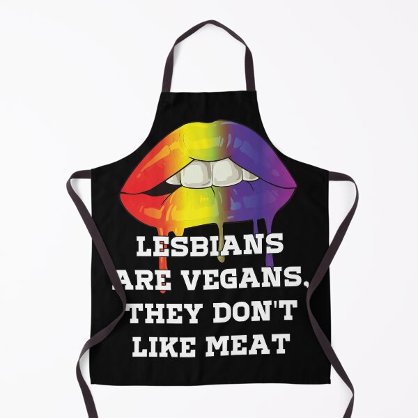 Item preview, Lesbians are Vegans they dont like Meat LGBT Pride Lesbian designed and sold by Rzelemenz.