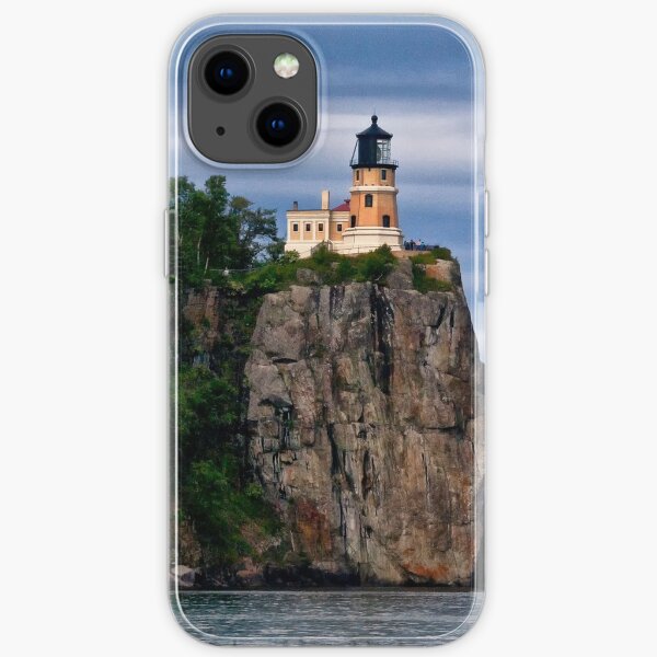 Light on the Cliff - Lake Superior, Wisconsin iPhone Soft Case